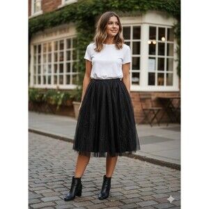 Urban Fairy Tale Black Tulle Skirt
